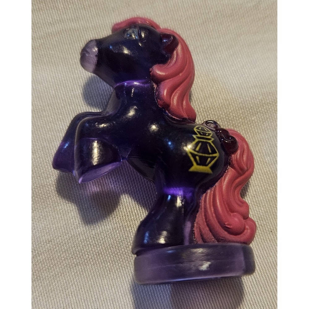 Vintage Purple Pink My Little Pony Petite Pony Sunsparkle Pony Hasbro Nostalgia